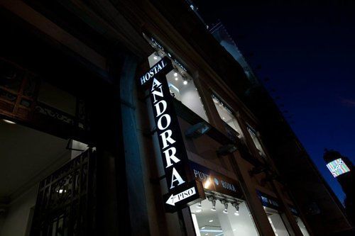 Hostal Andorra Madrid Exterior foto